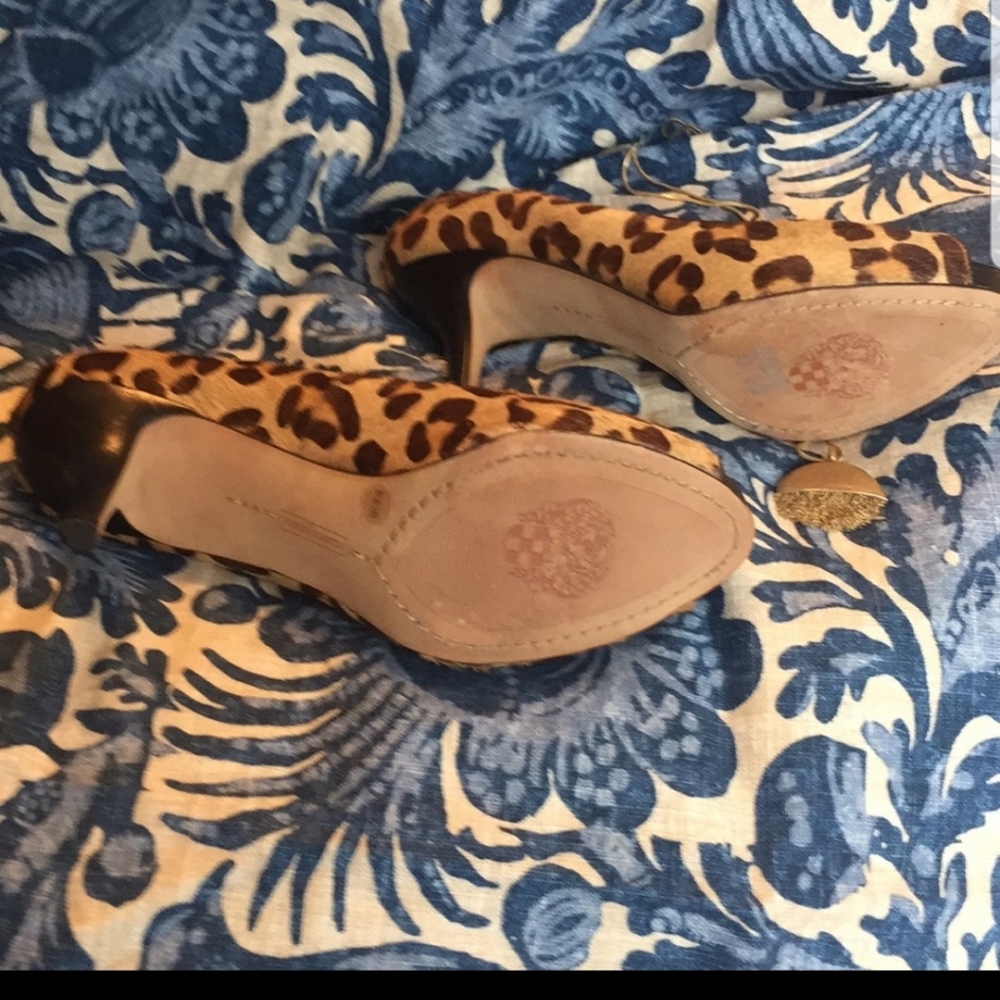 Vince Camuto Leopard Print Heels - image 4